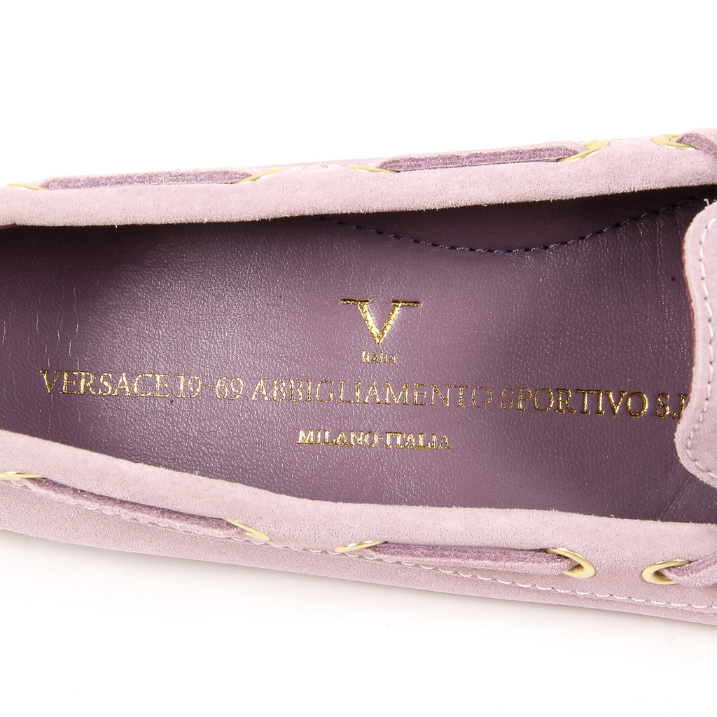 V 1969 Italia Mocassino da donna Lilla CRETA