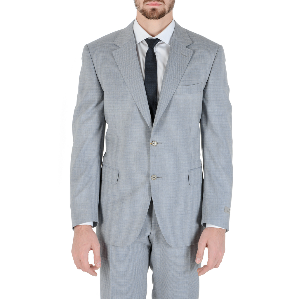 Abito da uomo Canali maniche lunghe grigio chiaro