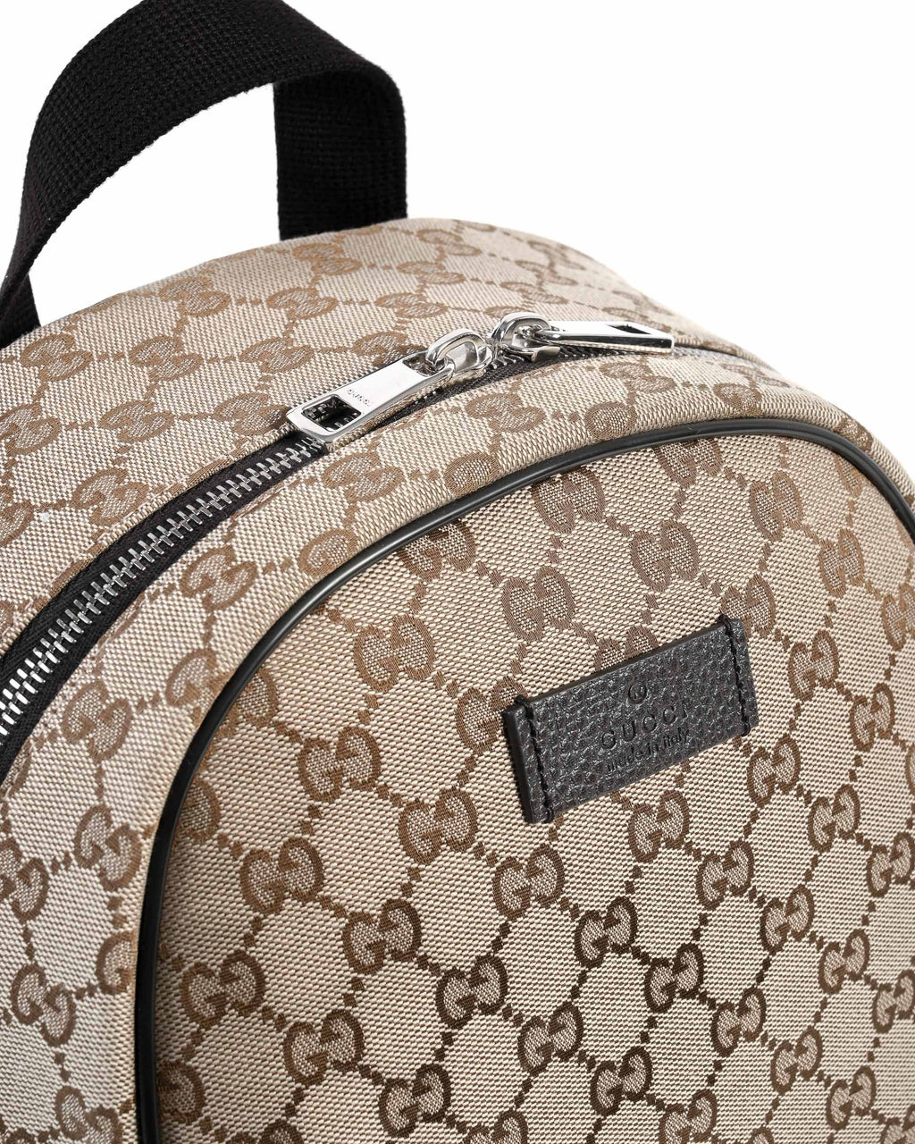 Zaino Gucci GG monogramma beige marrone