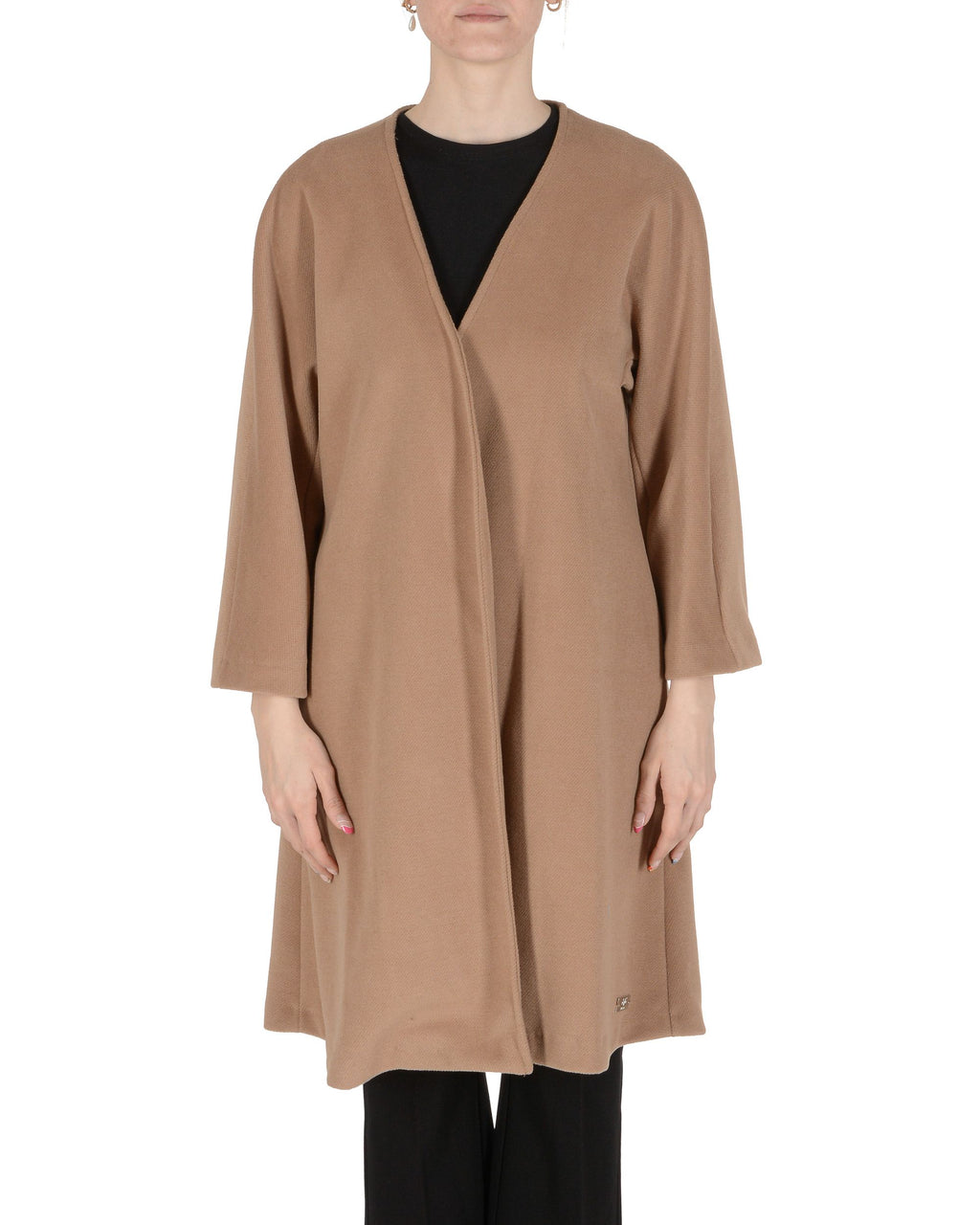 19V69 Italia Cappotto Donna Cammello CLIO CAMEL