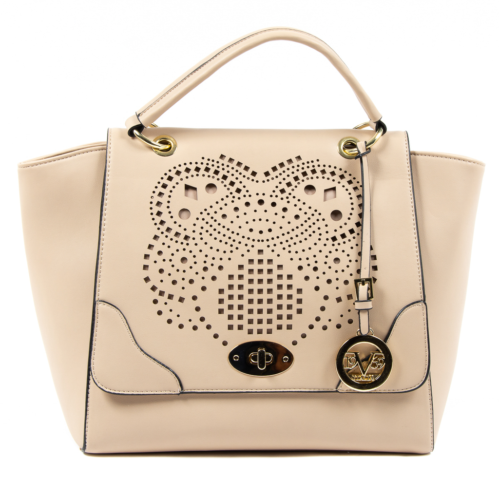 V 1969 Italia Borsa da donna Beige BEATRICE
