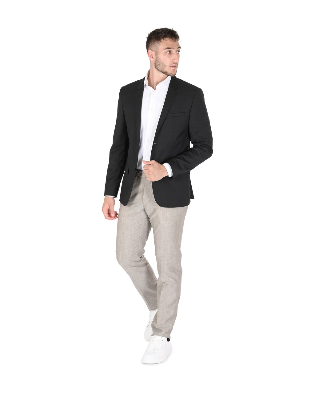 Calvin Klein Blazer da uomo nero K1IK101985024