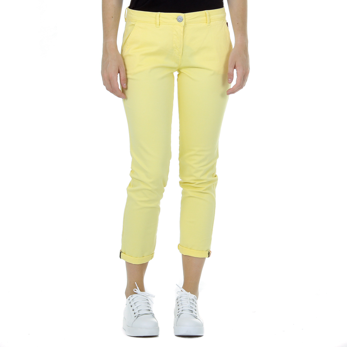 Pantaloni da donna Andrew Charles gialli PENDA