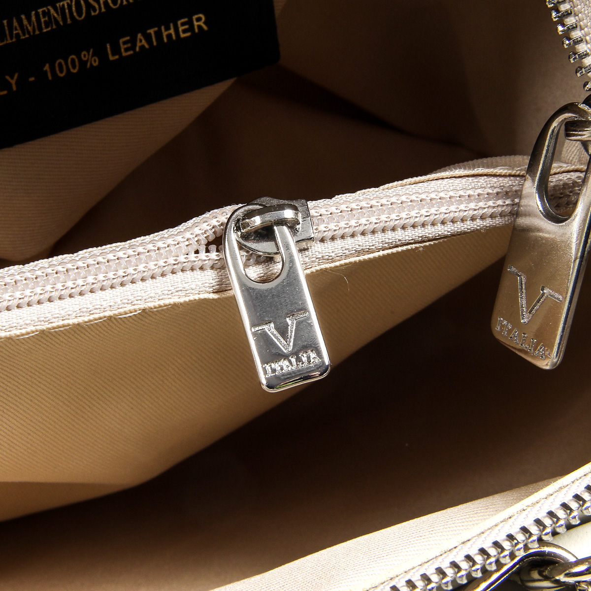 V 1969 Italia Borsa da donna V004-S RUGA CREMA