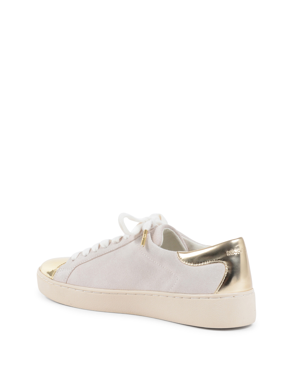 Michael Kors Sneaker da donna in oro bianco FRANKIE