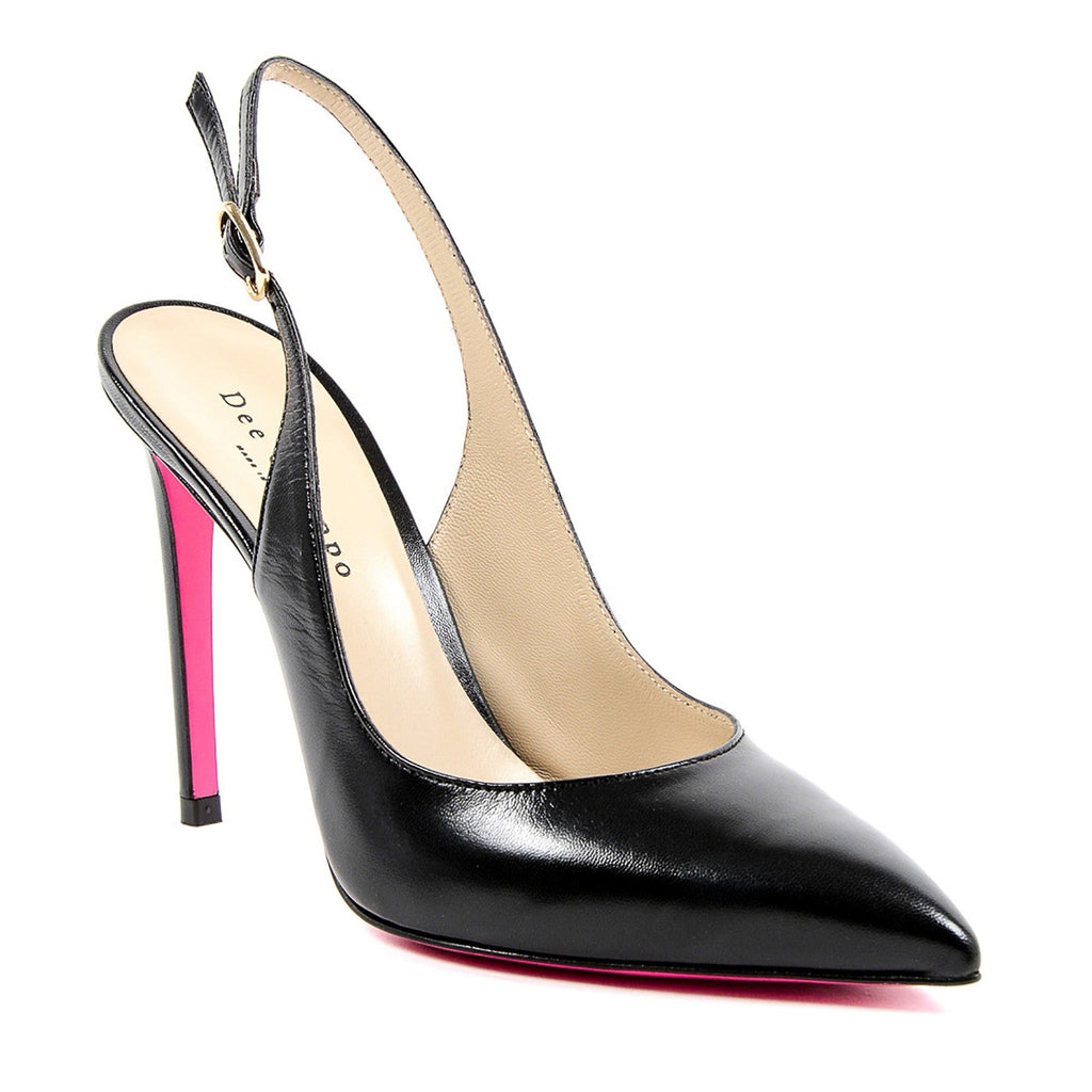 Décolleté Slinky Slingback nere