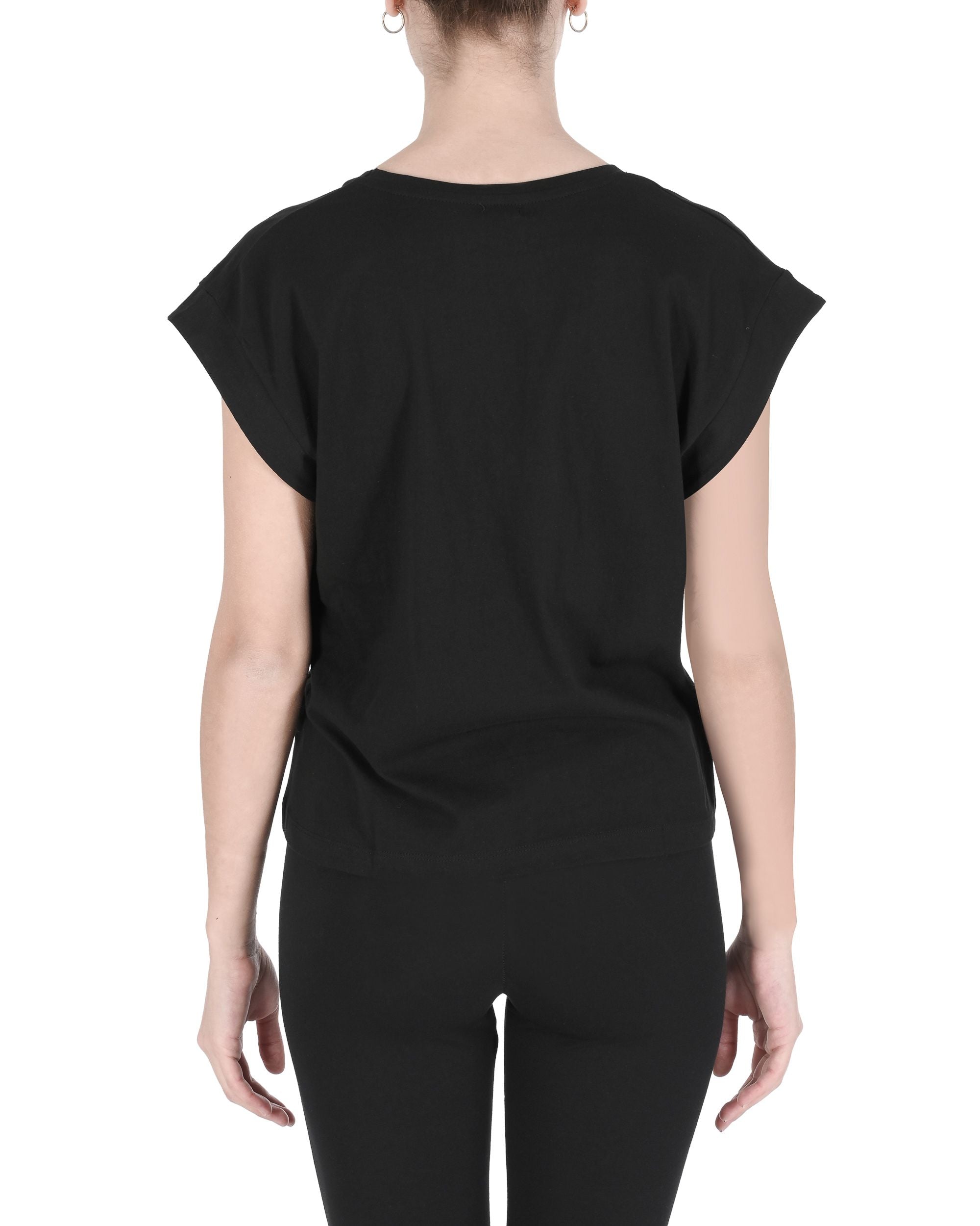 19V69 Italia T-shirt da donna SIA BLACK