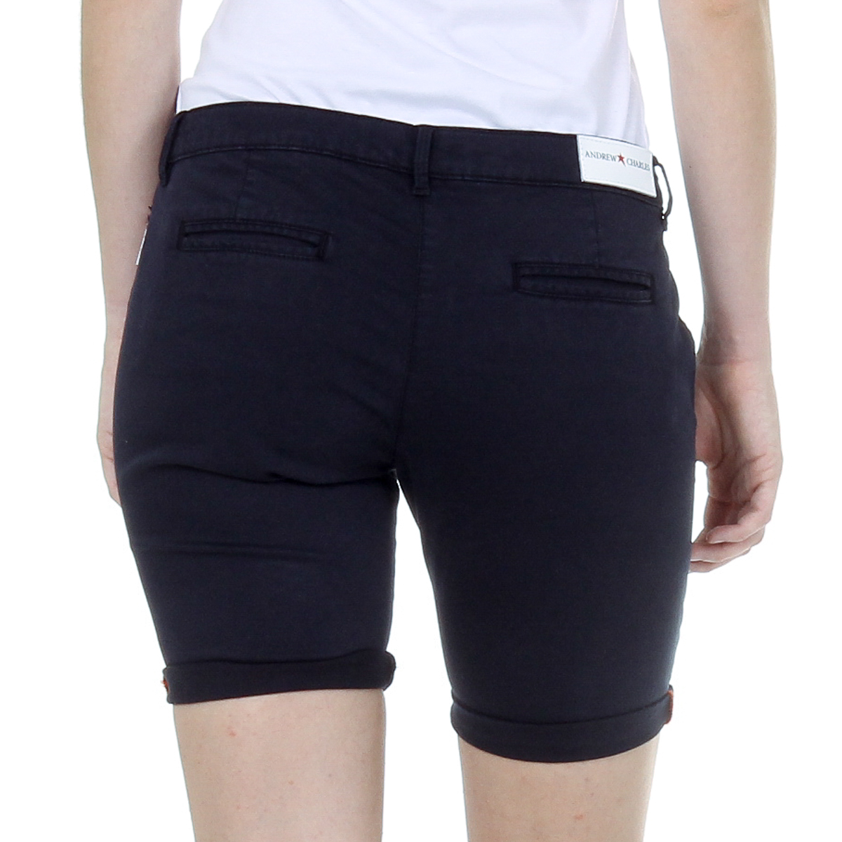 Andrew Charles Pantaloncini da donna blu scuro SAFIA