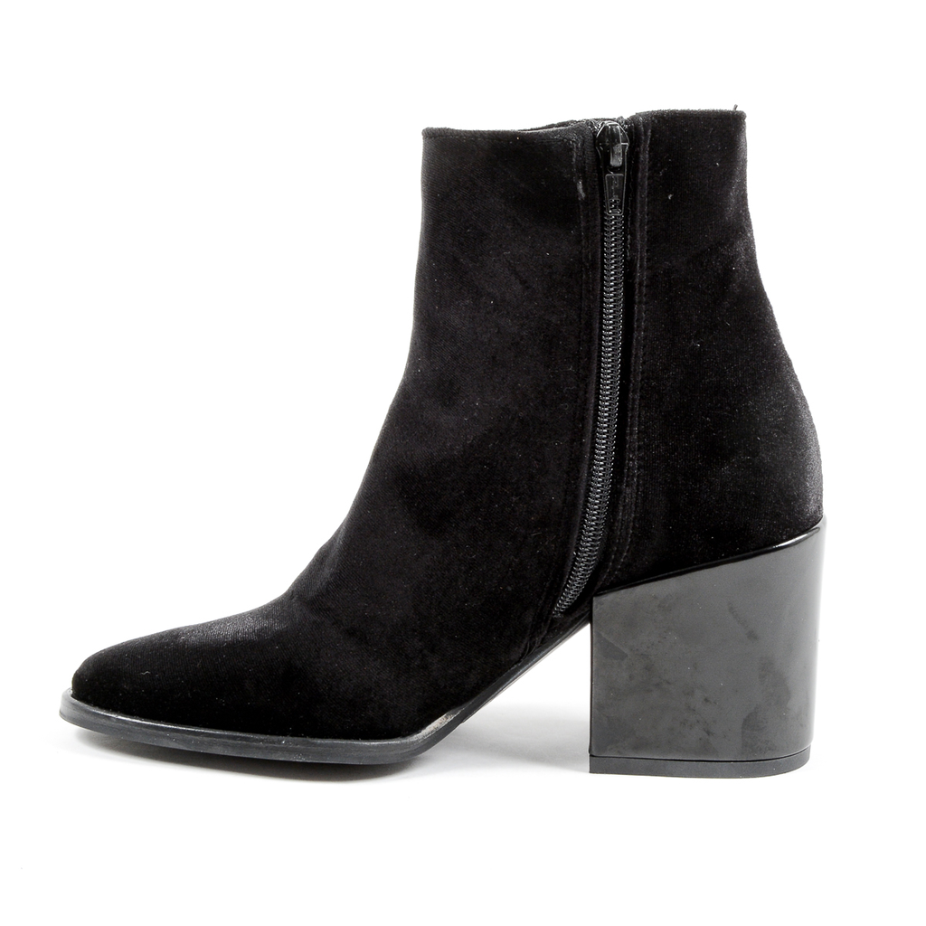 Stivaletti con tacco da donna Andrew Charles neri CHARLIZE