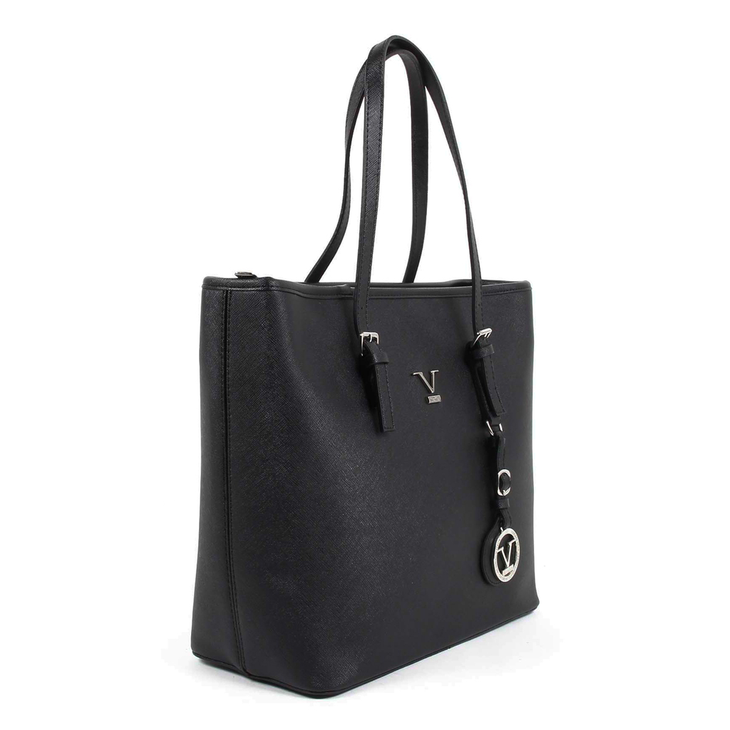 V 1969 Italia Borsa da donna nera RENTA