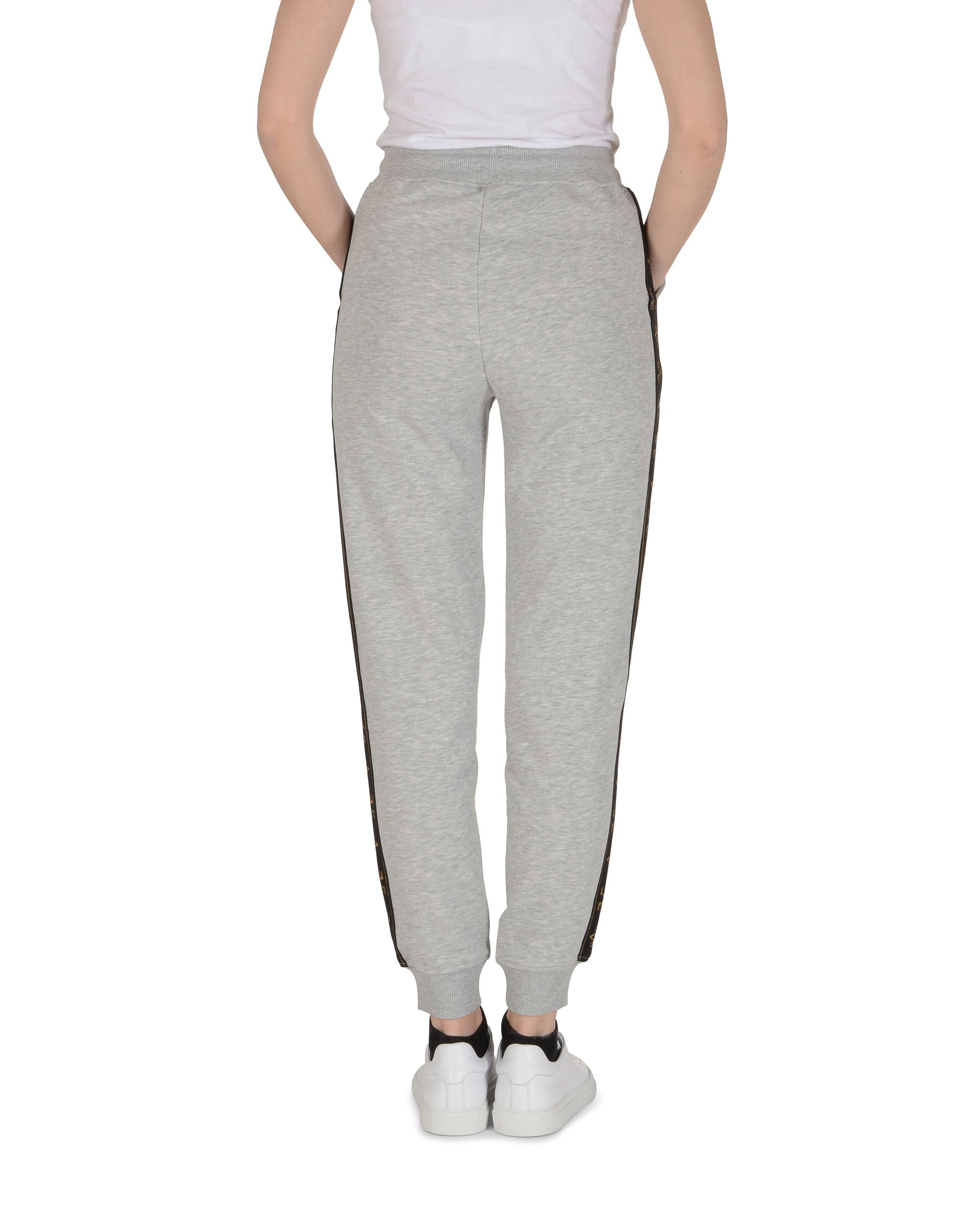 19V69 Italia Pantaloni Donna Grigio Chiaro BIANCA GRIGIO CHIARO