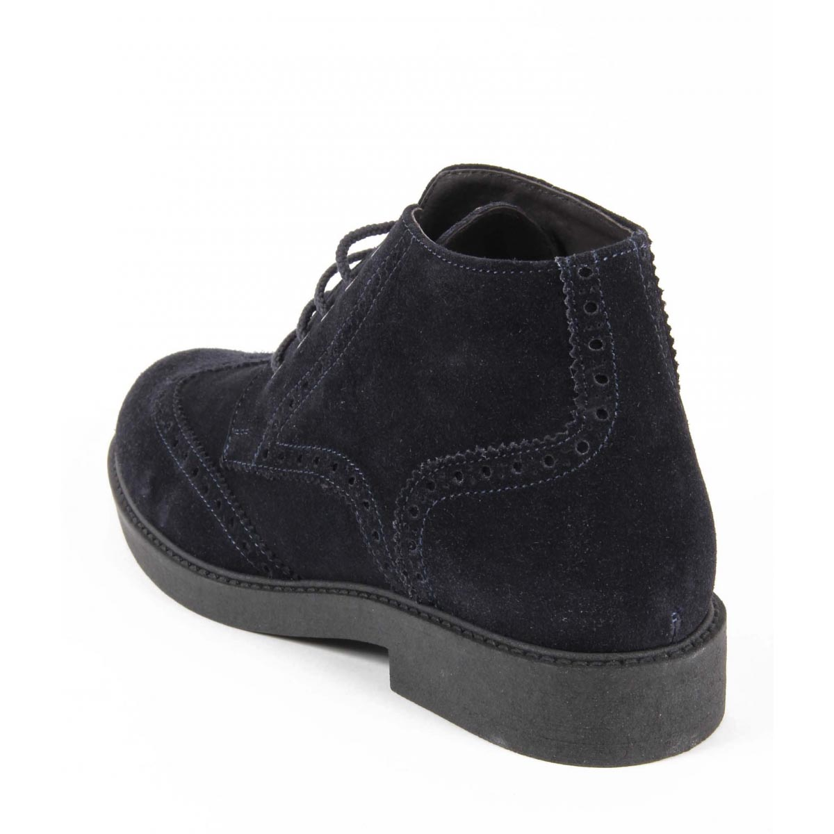 V 1969 Italia Stivaletto Uomo V2660 CAMOSCIO NAVY
