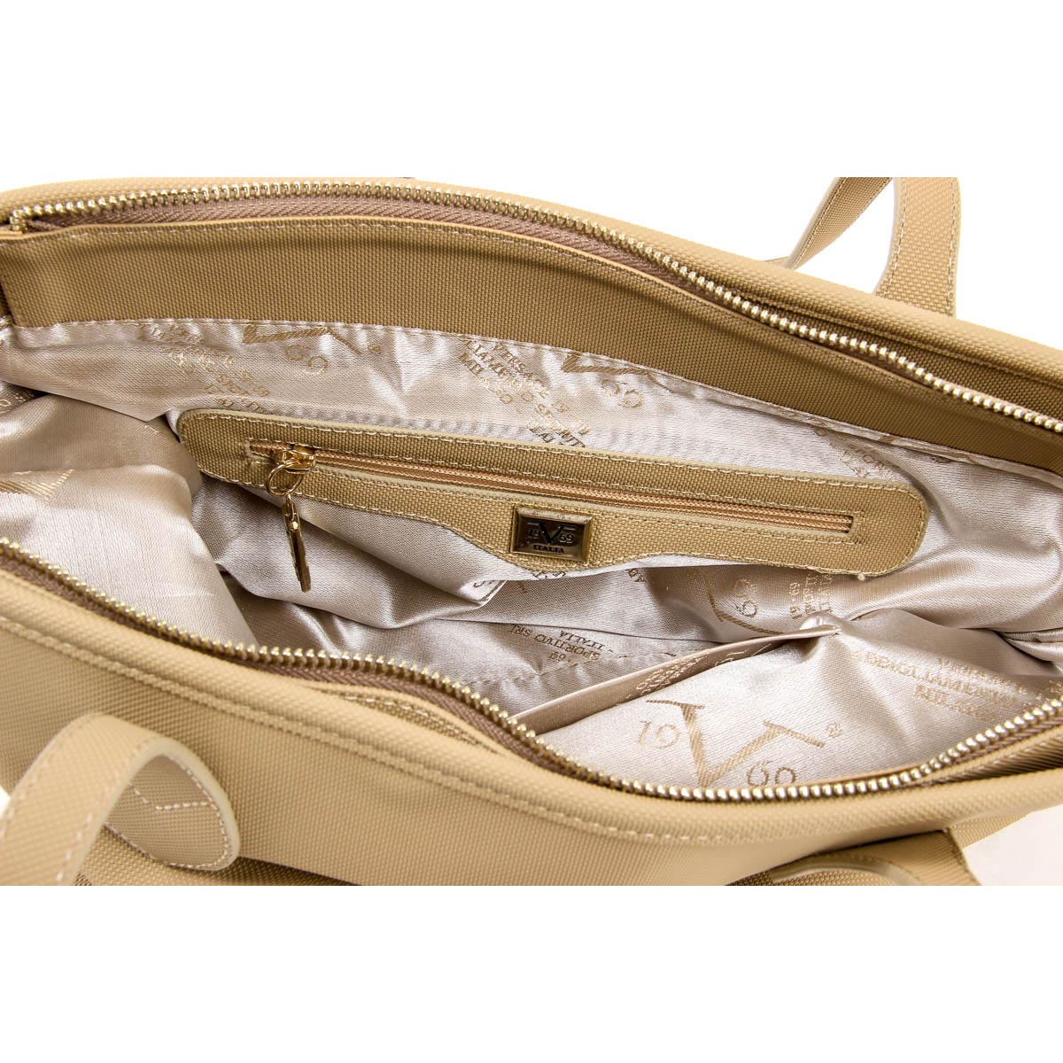 V 1969 Italia Borsa da donna V1969001 BEIGE