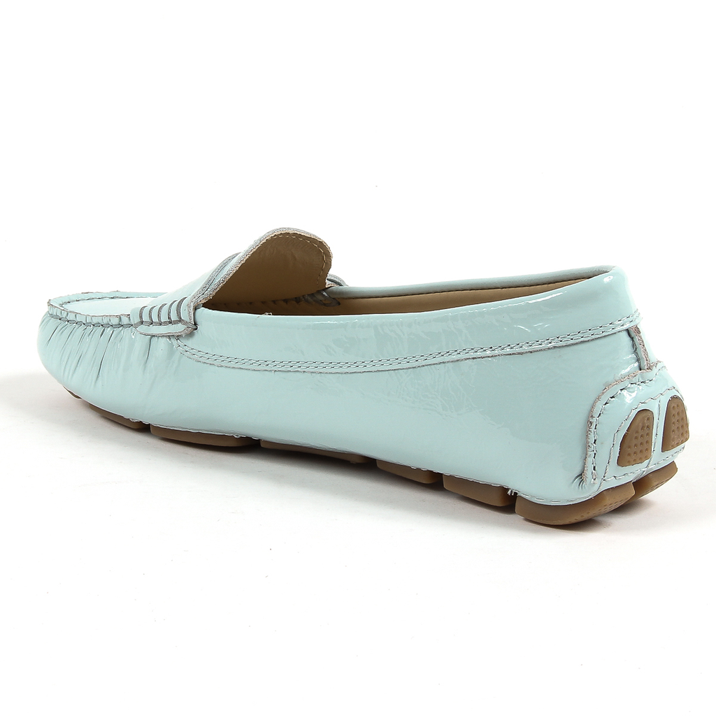 V 1969 Italia Mocassino da donna azzurro AMALFI