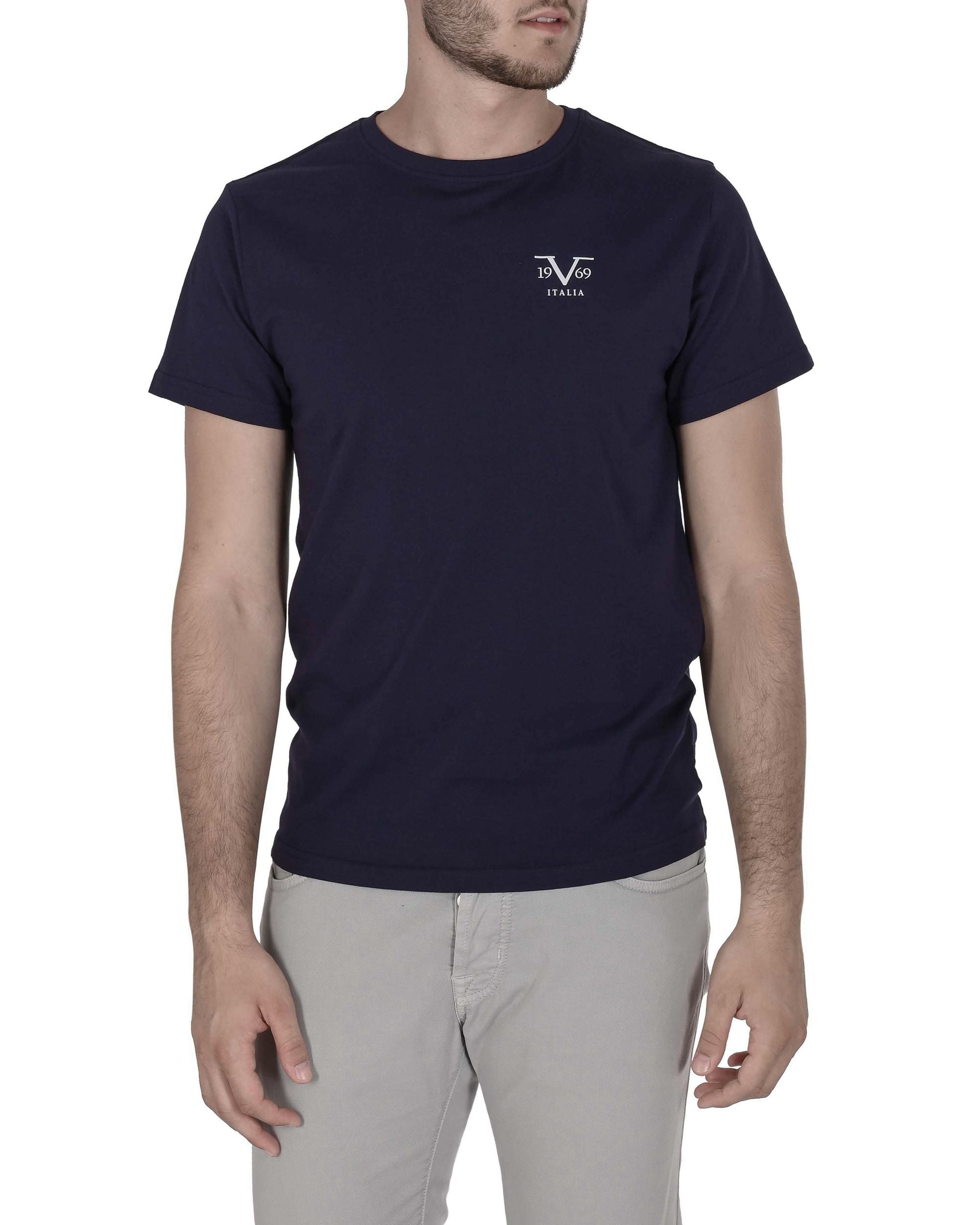 19V69 Italia T-Shirt Uomo VSC1MTS01 NAVY