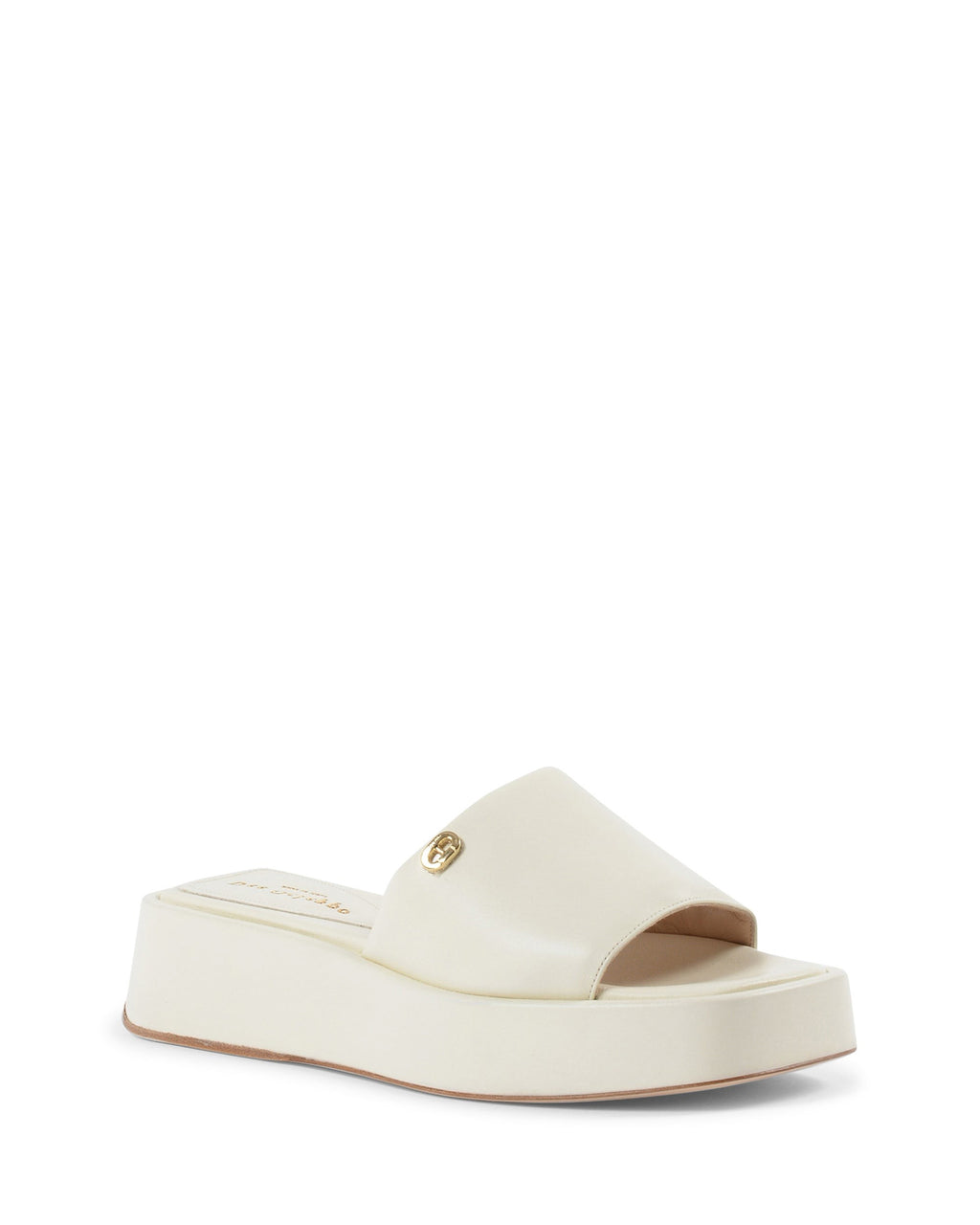 Kimmy Heeled Mule - Crema