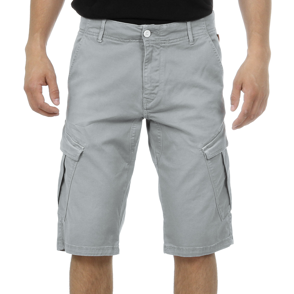 Pantaloncini da uomo Andrew Charles grigio chiaro JAKO