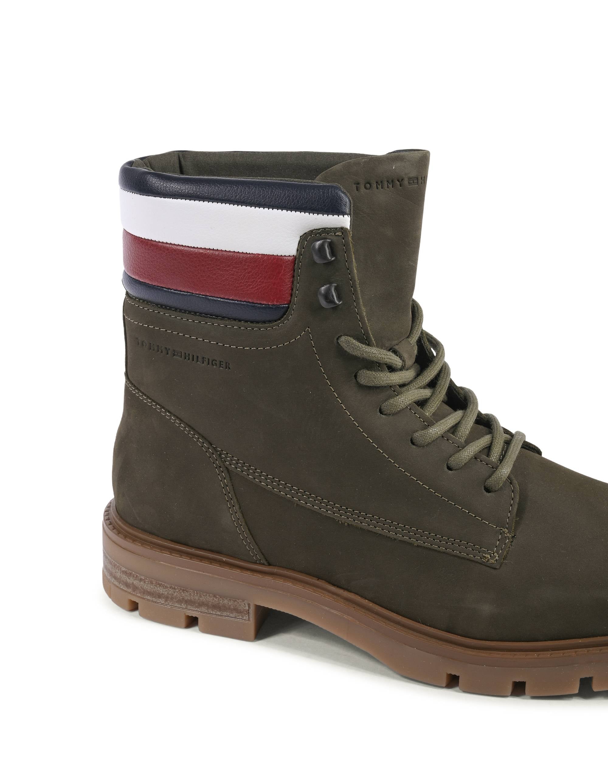 Tommy Hilfiger Uomo Stivali KHAKI FM0FM04801RBN