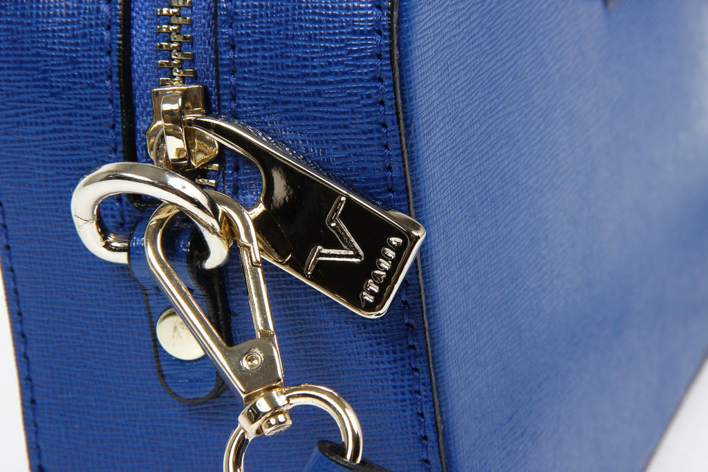 V 1969 Italia Borsa da donna V001 SAFFIANO BLUE