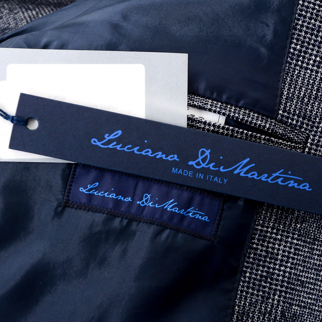 Giacca da uomo Luciano Di Martina a maniche lunghe grigio scuro