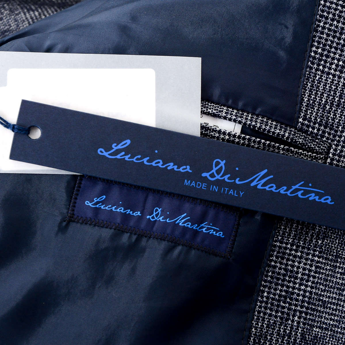 Giacca da uomo Luciano Di Martina a maniche lunghe grigio scuro