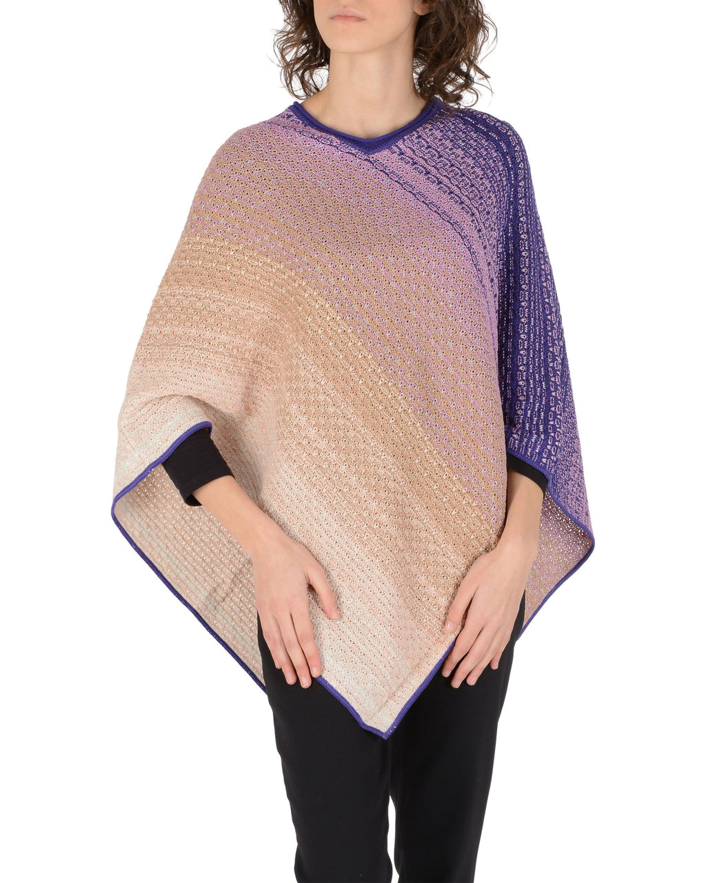 Missoni Donna Poncho Multicolore POT8WMD57430001