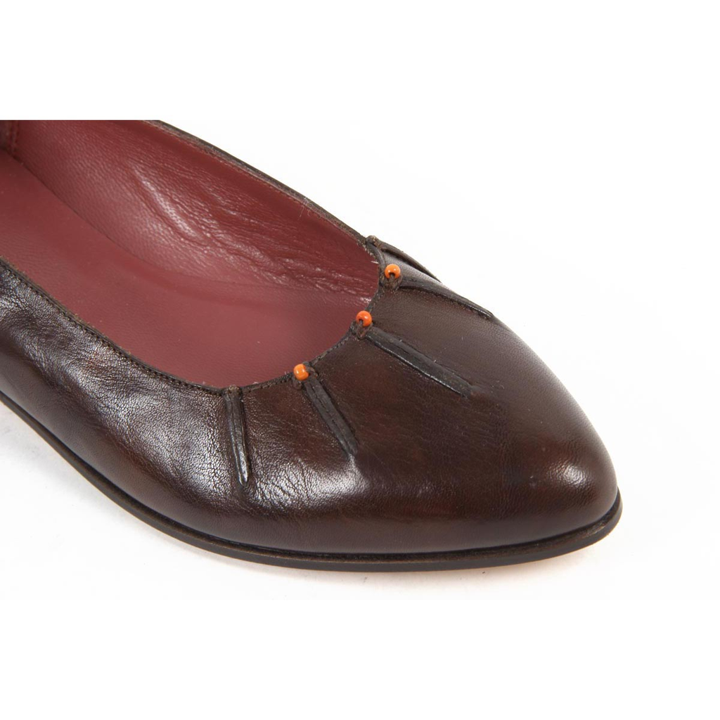 Ballerina da donna Henry Cuir 1715A CRETA 809 MORO