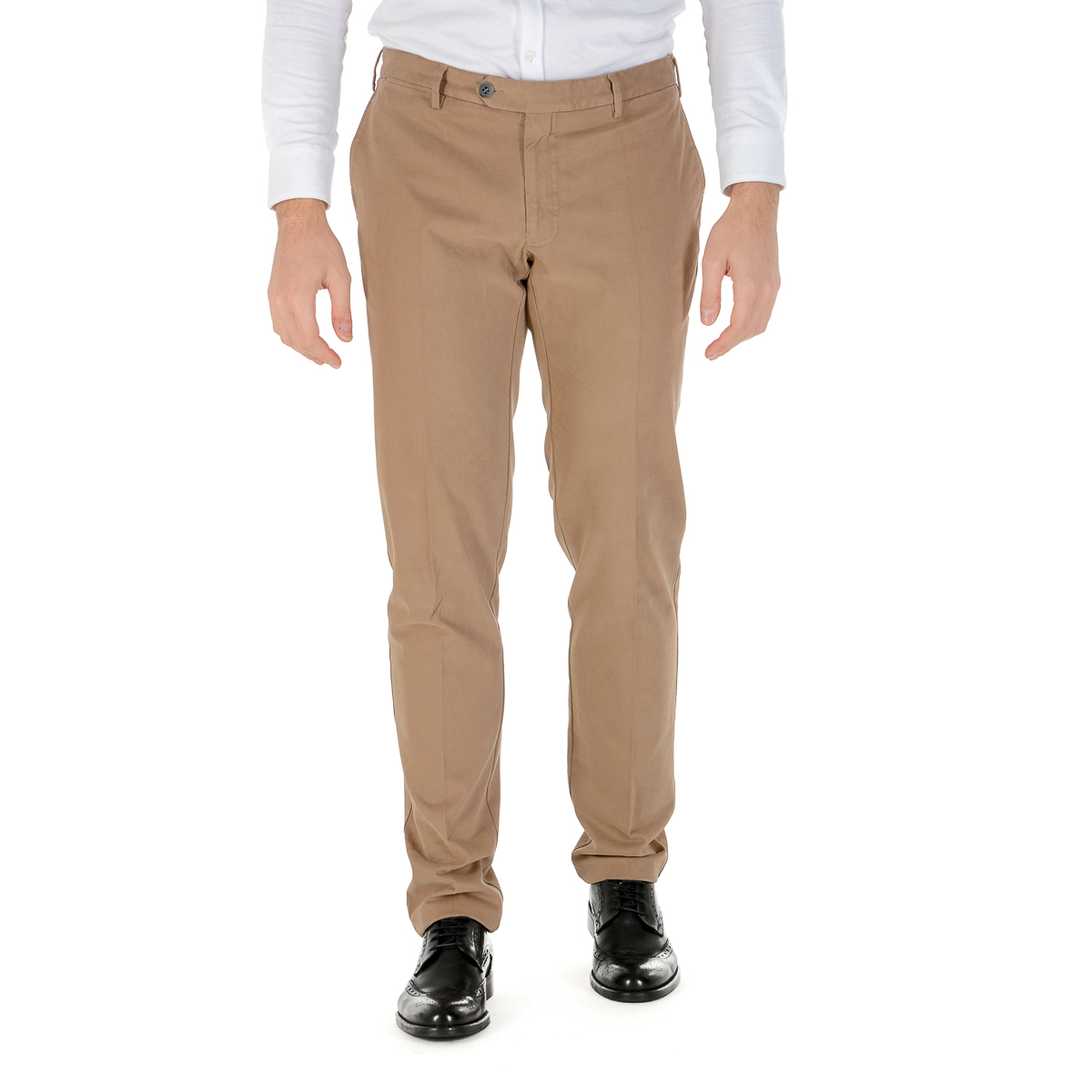 Pantaloni da uomo Canali marroni