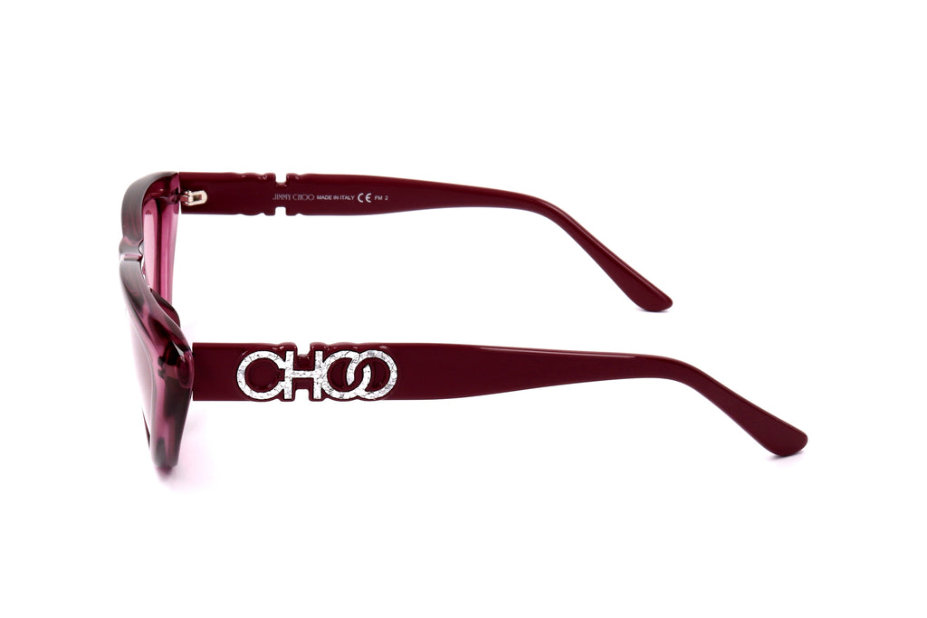 Occhiali da sole da donna Jimmy Choo SPARKS GS 8CQ 55 17 140 VIOLET