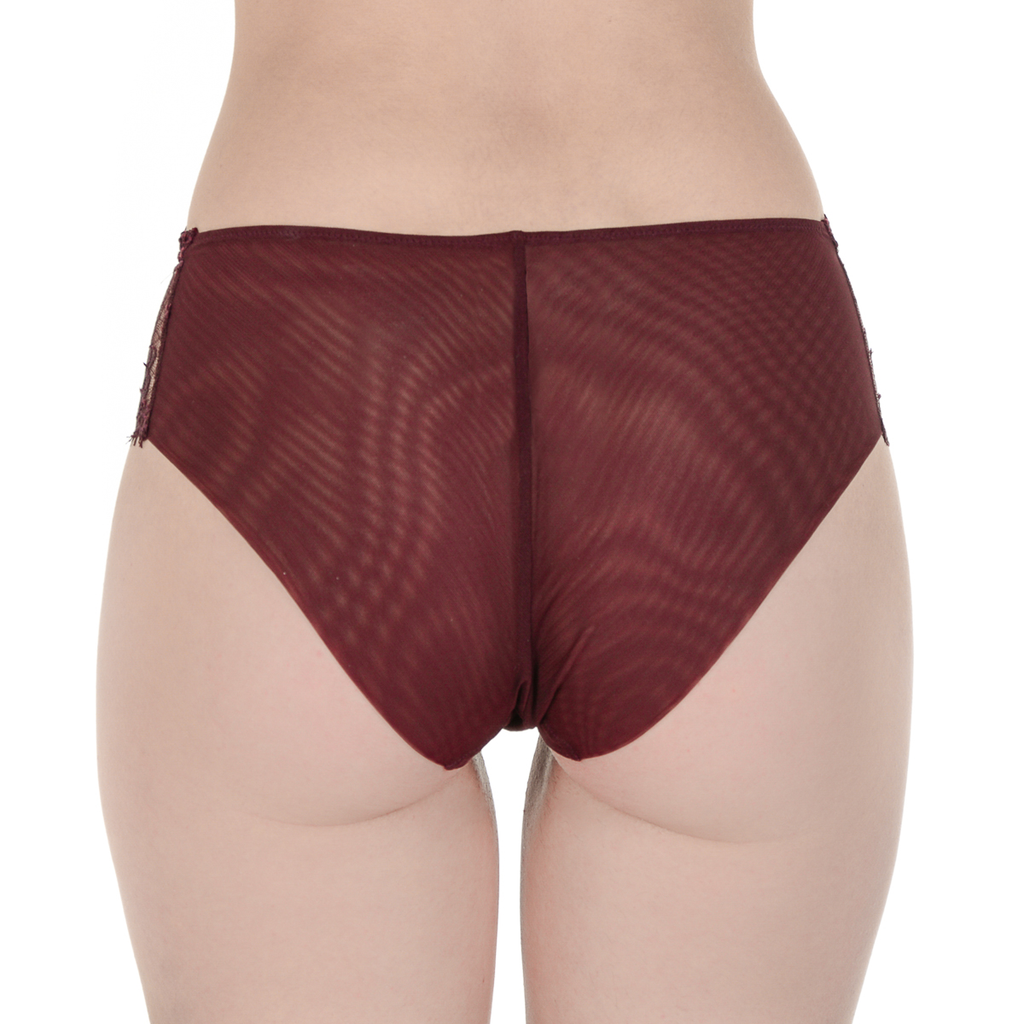 La Perla Top Donna Slip Bordeaux