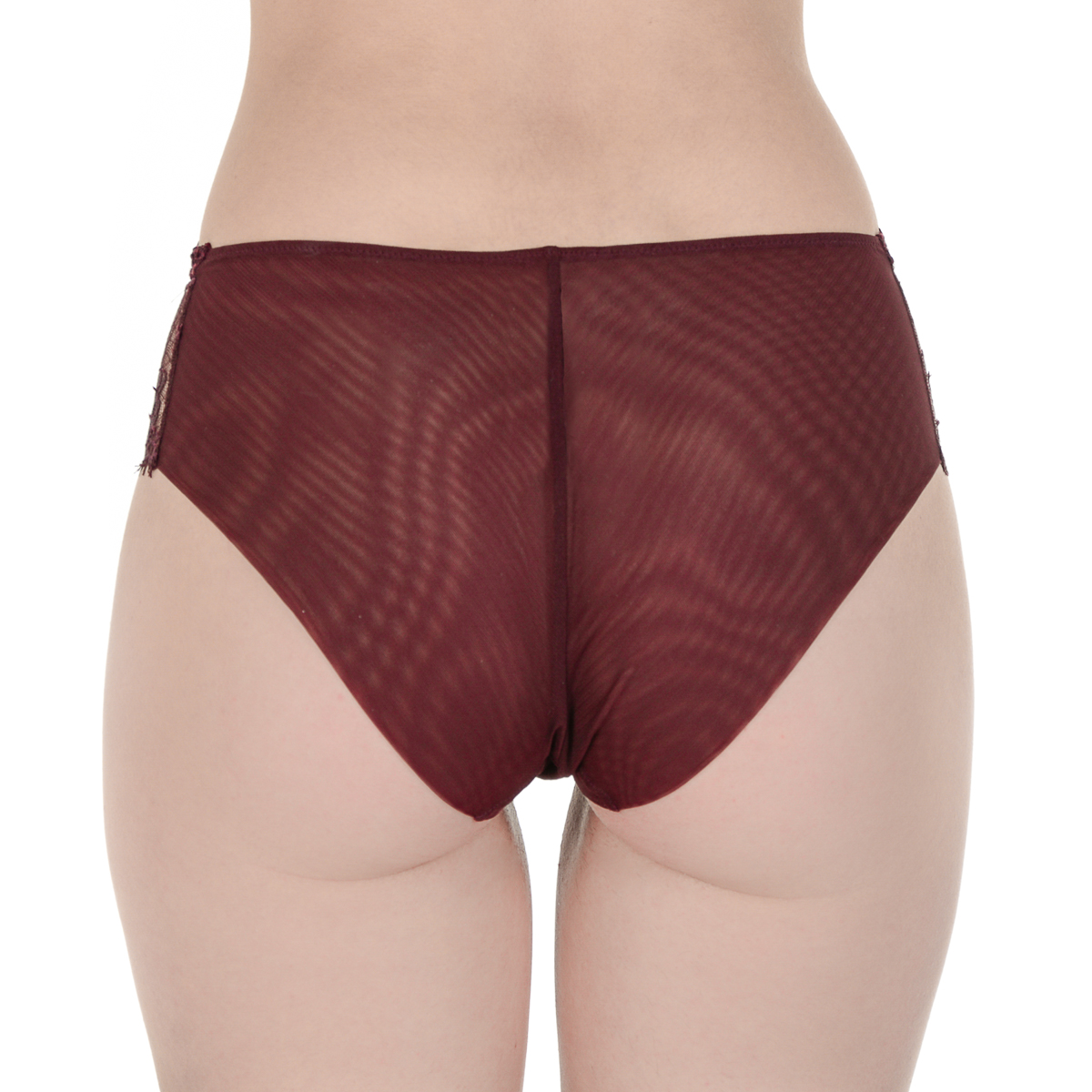 La Perla Top Donna Slip Bordeaux