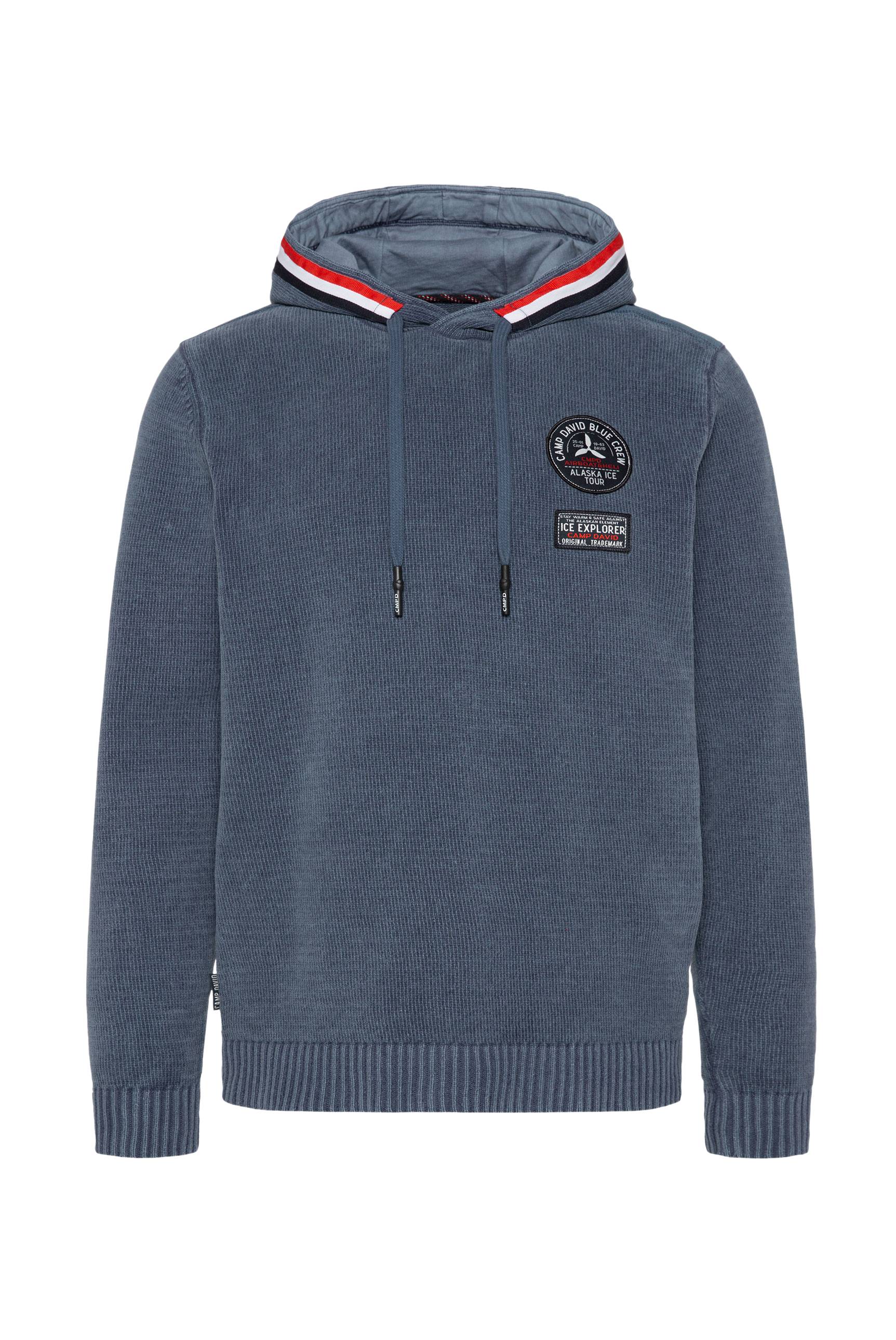 Maglione da uomo Camp David con cappuccio