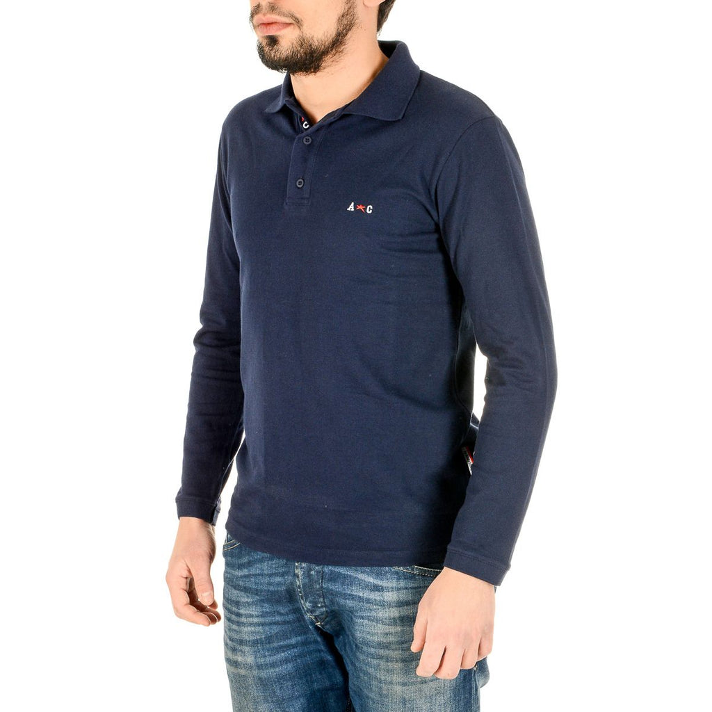 Polo da uomo Andrew Charles By Andy Hilfiger PT160 32001 ALABAMA NAVY