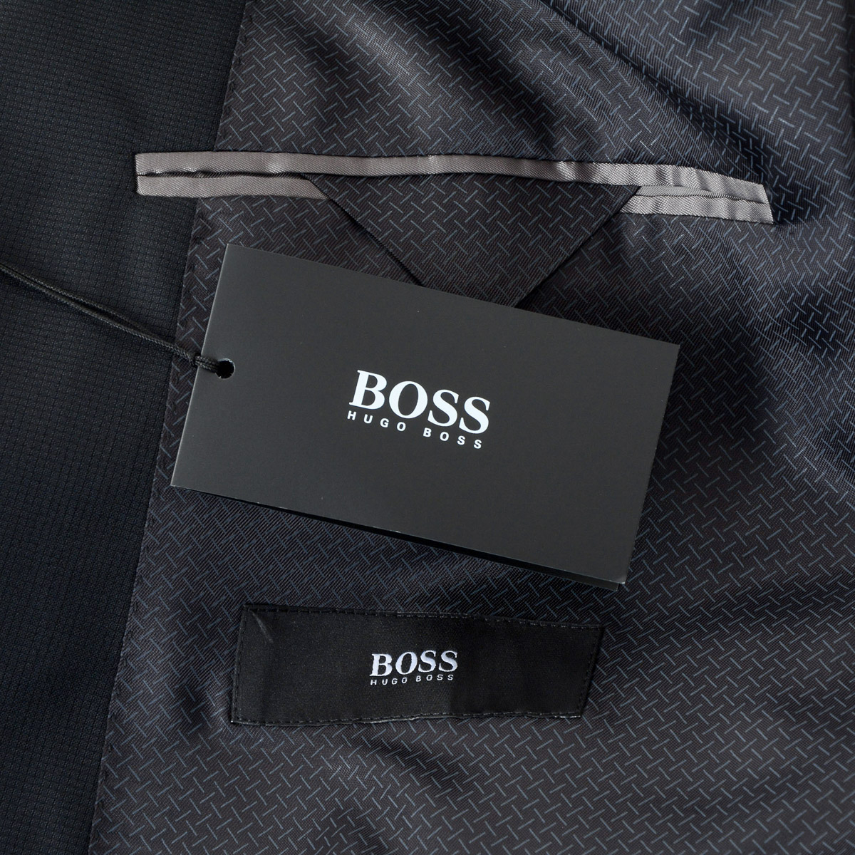 Abito da uomo Hugo Boss nero HUTSON GANDER