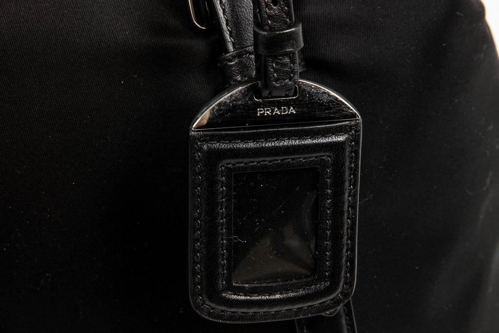 Borsa a mano Prada Ladies BR5116 in tessuto e vitello morbido