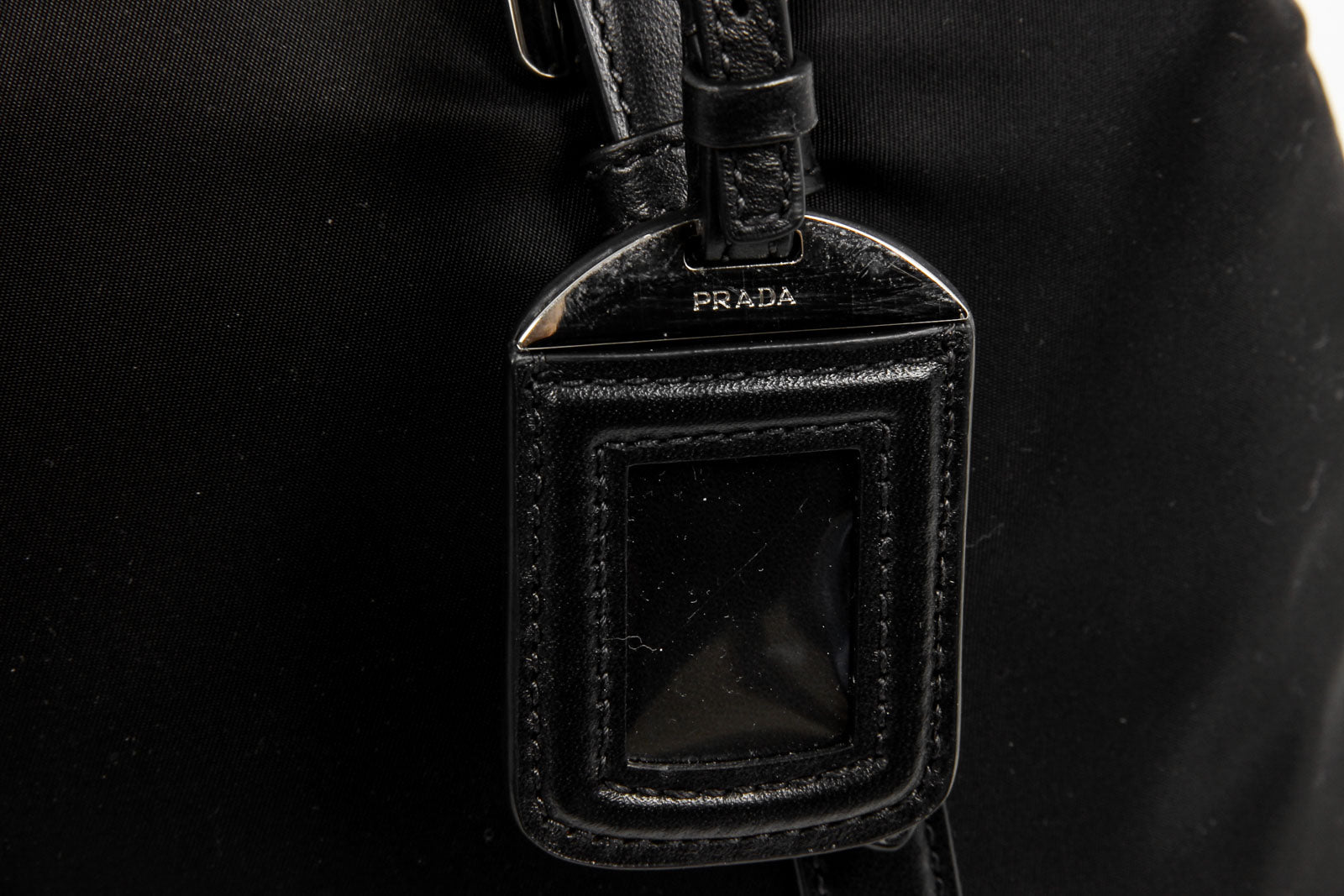 Borsa a mano Prada Ladies BR5116 in tessuto e vitello morbido