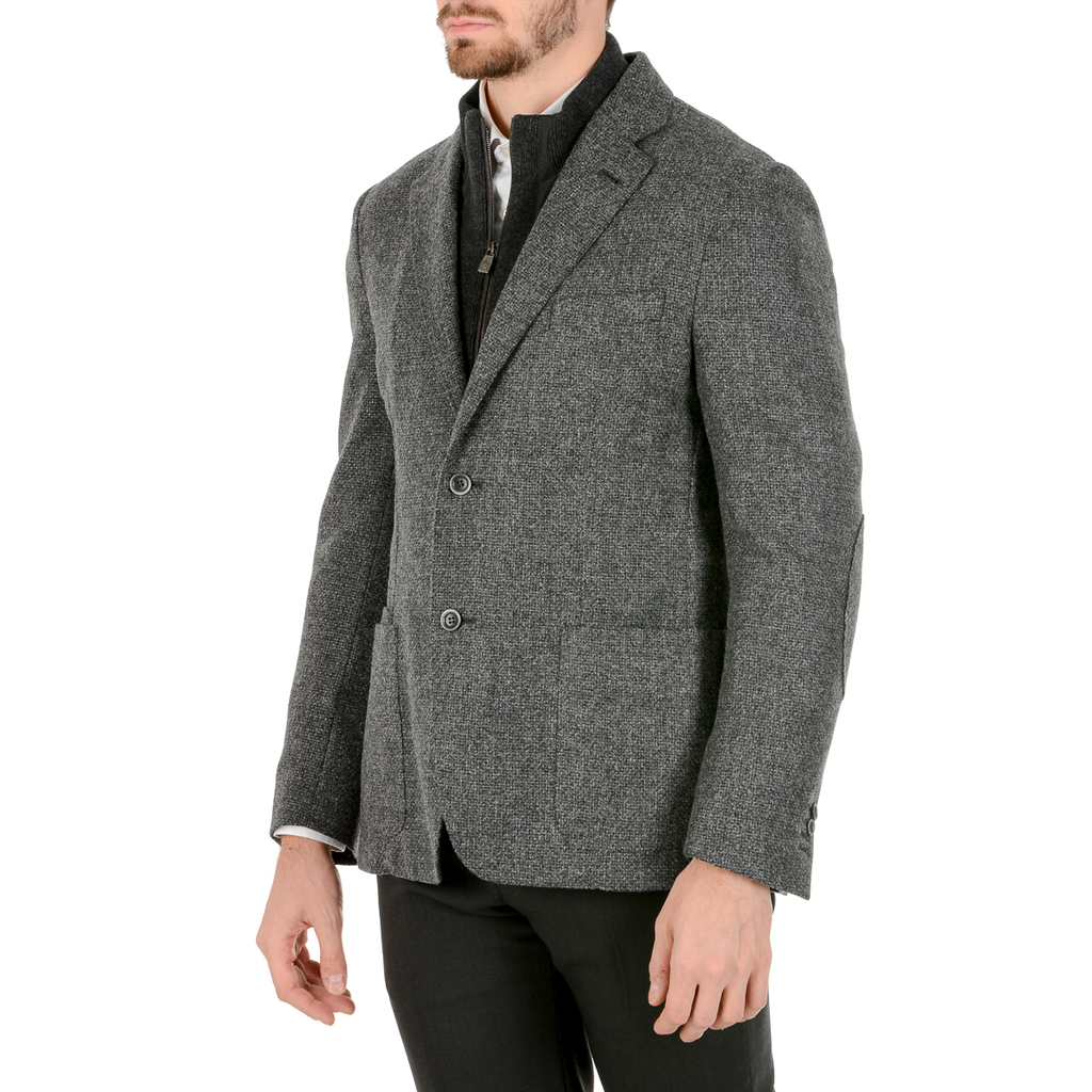 Corneliani Giacca Uomo Maniche Lunghe Grigio