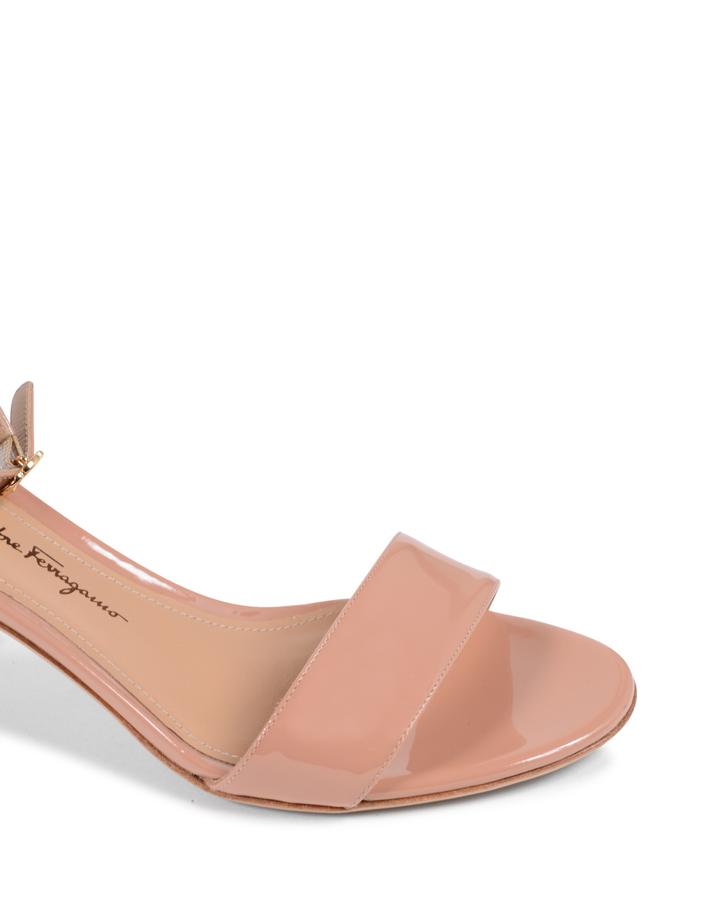 Sandalo Donna Salvatore Ferragamo Con Cinturino Alla Caviglia Rosa TURSI