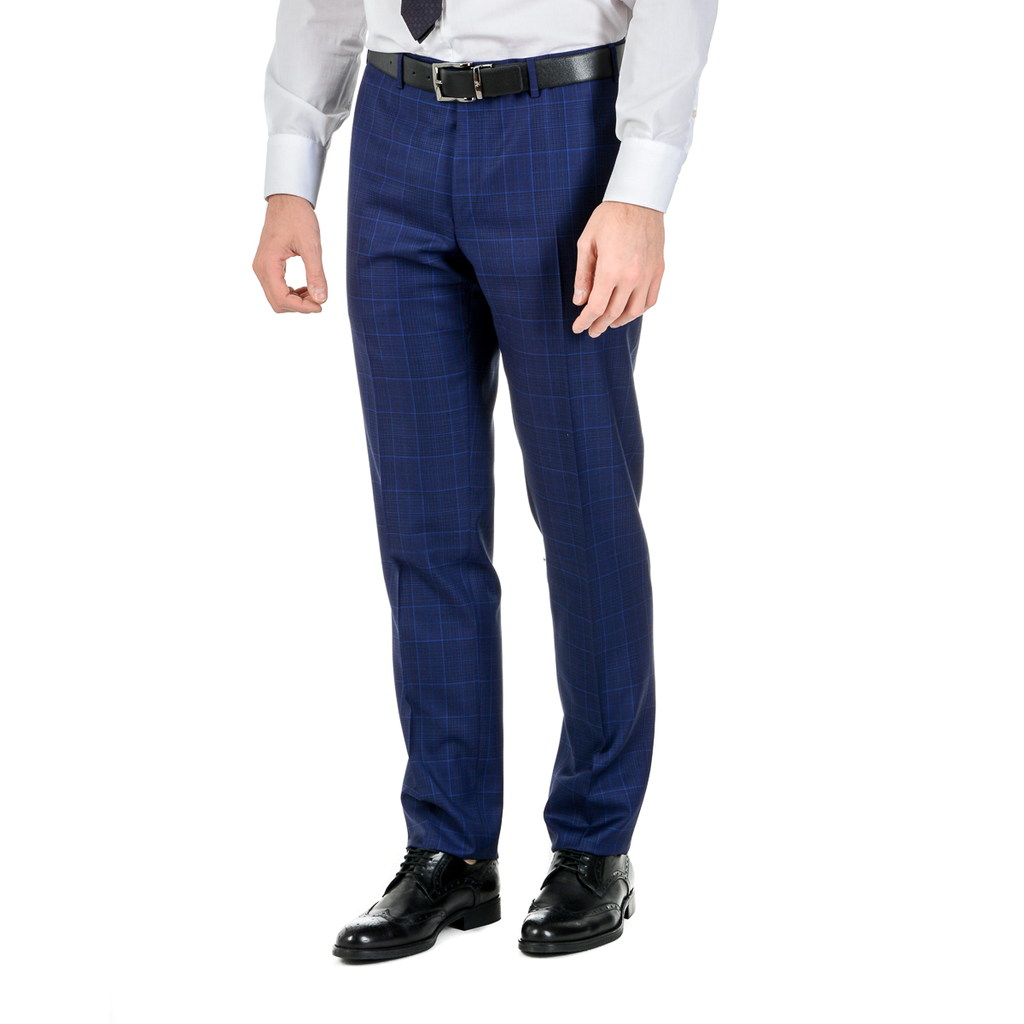 Canali Abito Uomo Maniche Lunghe Blu Impeccabile