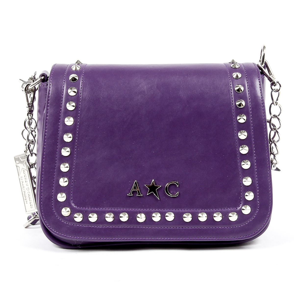 Borsa a mano da donna Andrew Charles viola SKYLA