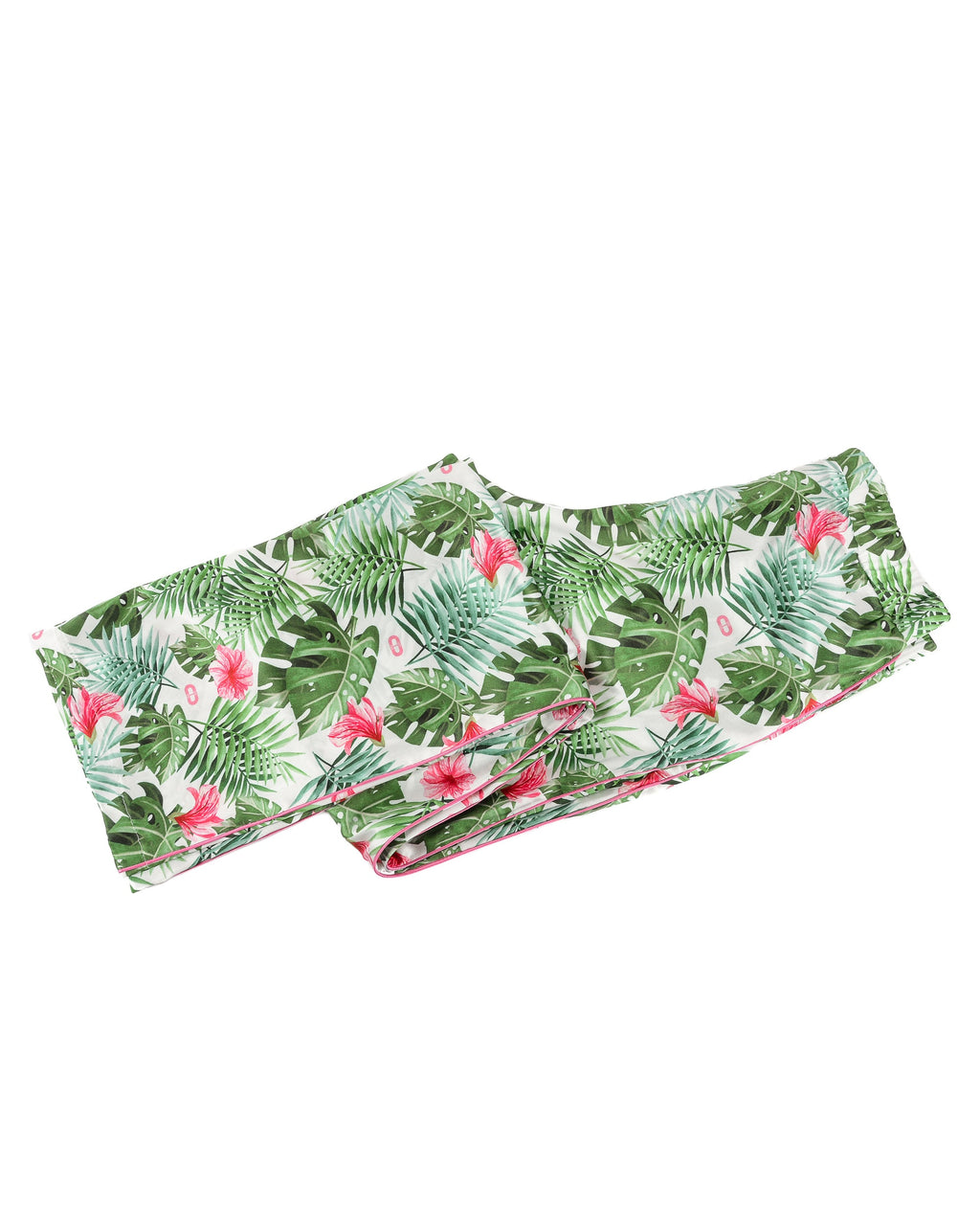 Pigiama con stampa di palme