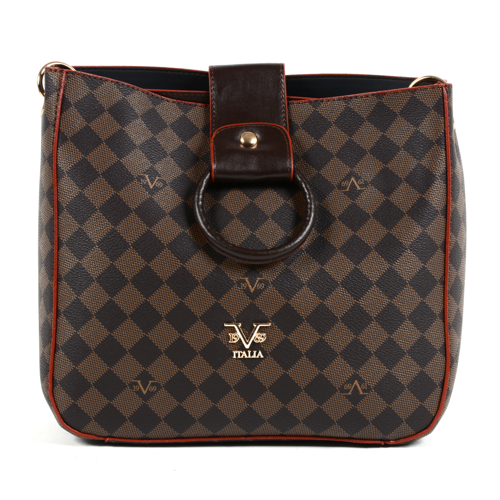 V 1969 Italia Borsa da donna marrone TRIPOLI