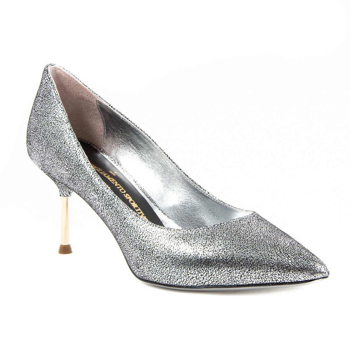 V 1969 Italia Womens Pump Silver GALAXY