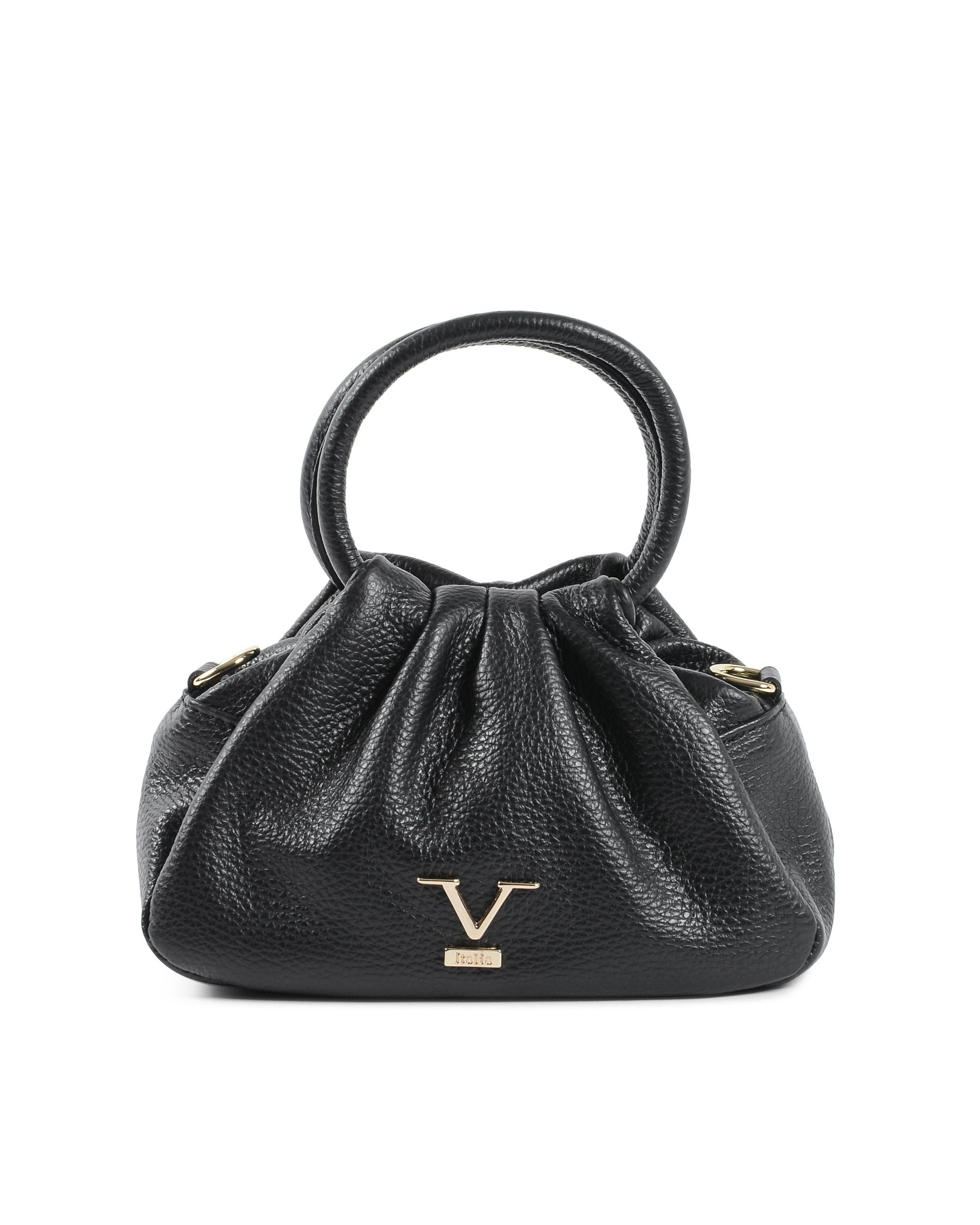 Mini Borsa Da Donna V Italia Nera 10311 DOLLARO NERO