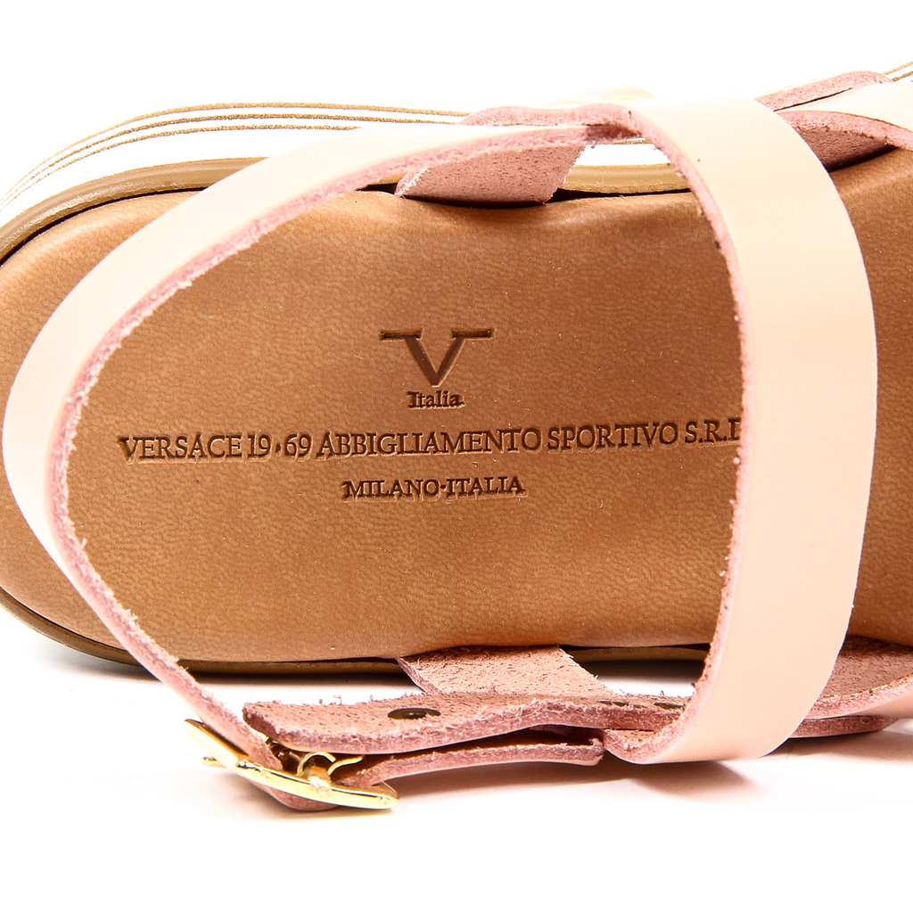Sandalo flatform da donna V 1969 Italia