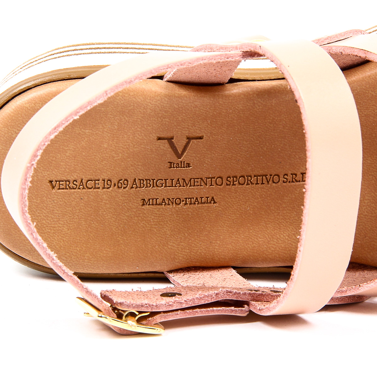 Sandalo flatform da donna V 1969 Italia