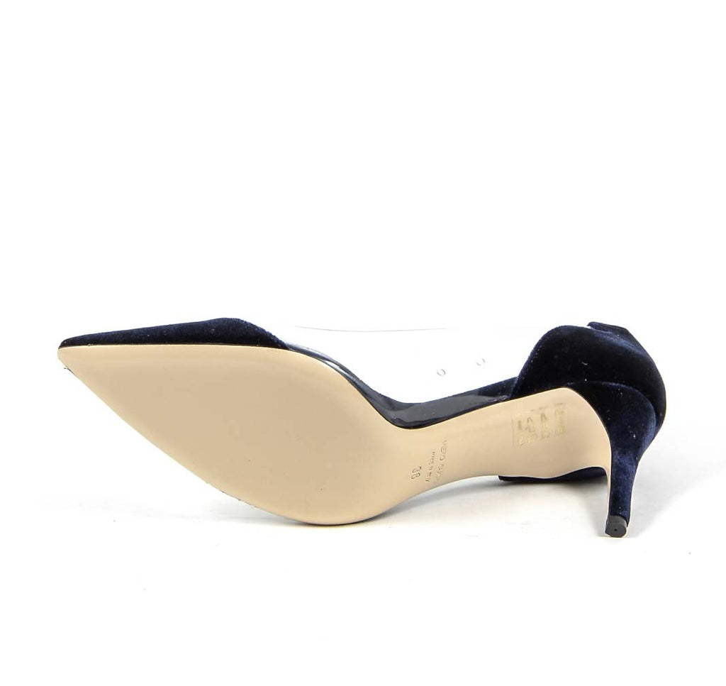Décolleté da donna V 1969 Italia 3105124 VELLUTO BLU ROYAL