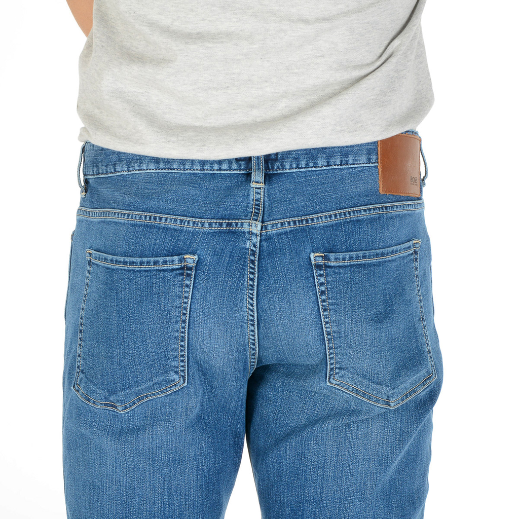 Jeans da uomo Hugo Boss blu DELAWARE