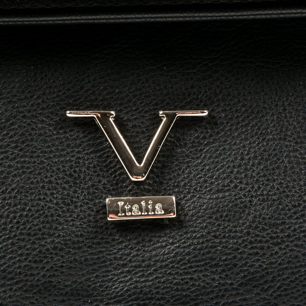 V 1969 Italia Borsa da donna nera STEFANY