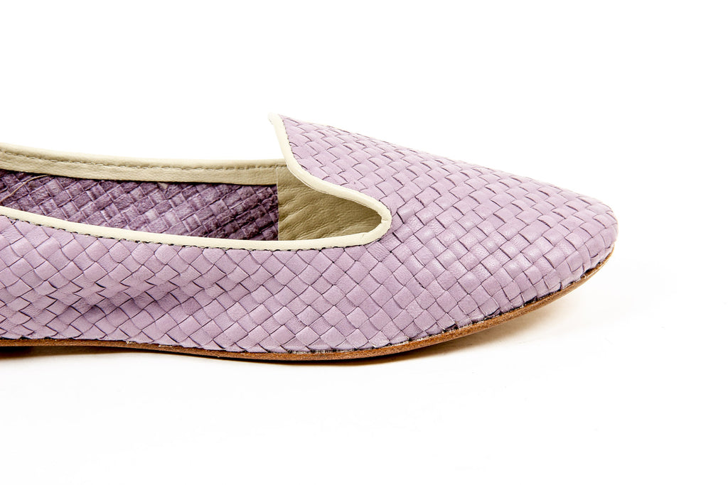 Dragon Diffusion Ballerina da donna SLIPPER LAVANDA ANTICA BIANCO